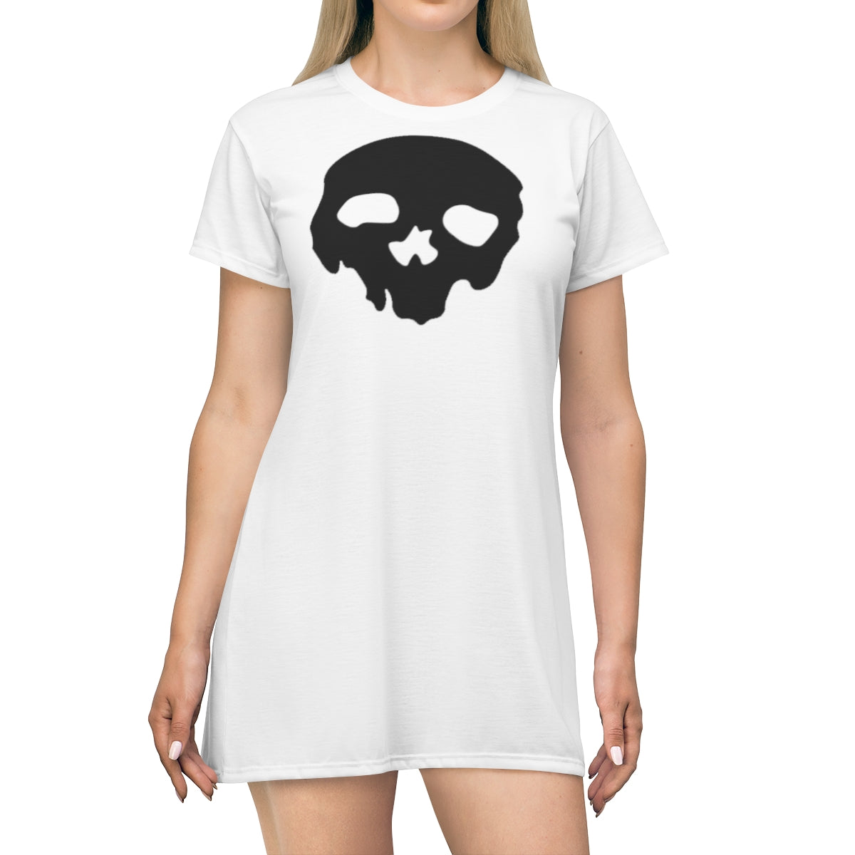Skull T-Shirt Dress