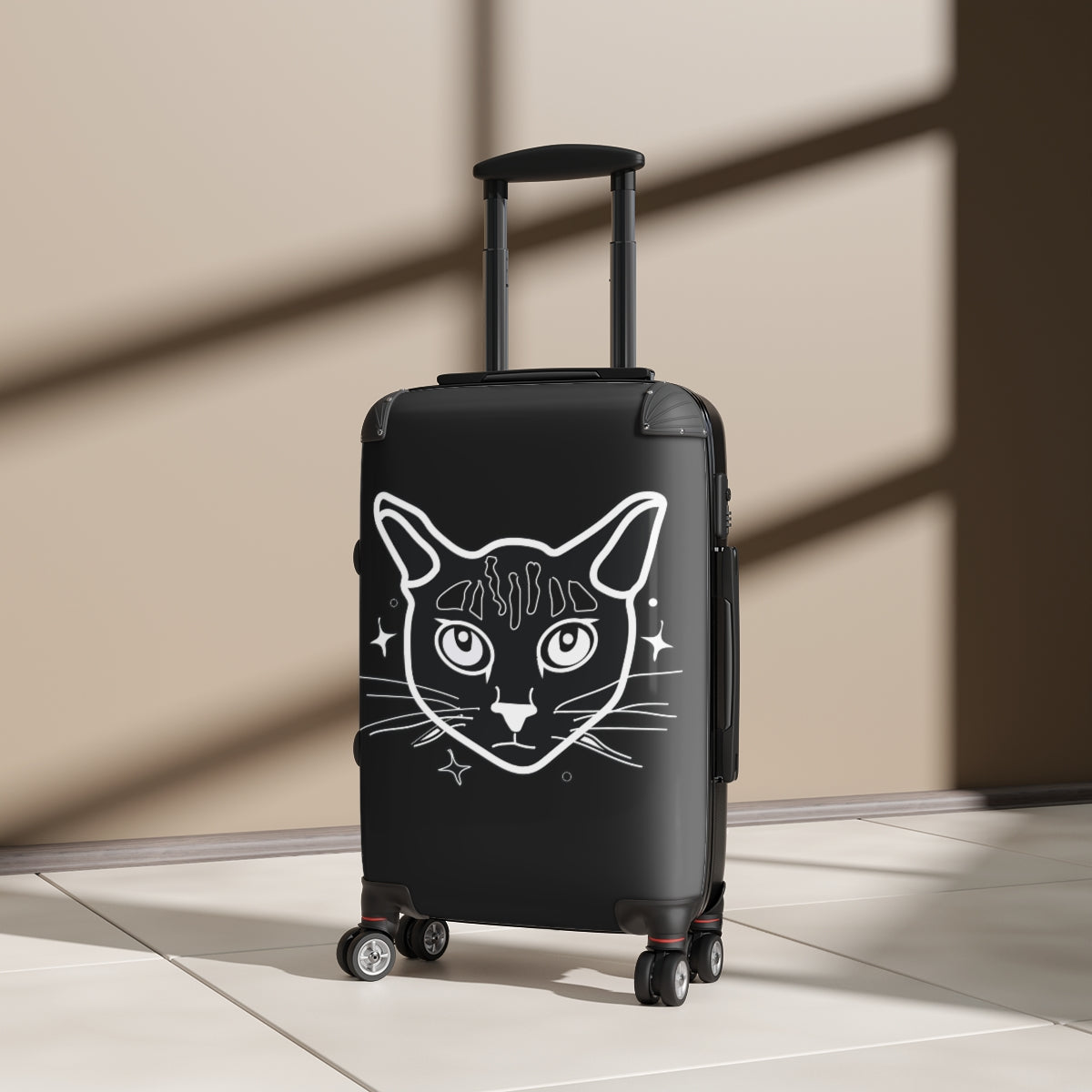 Kitty Face Suitcase