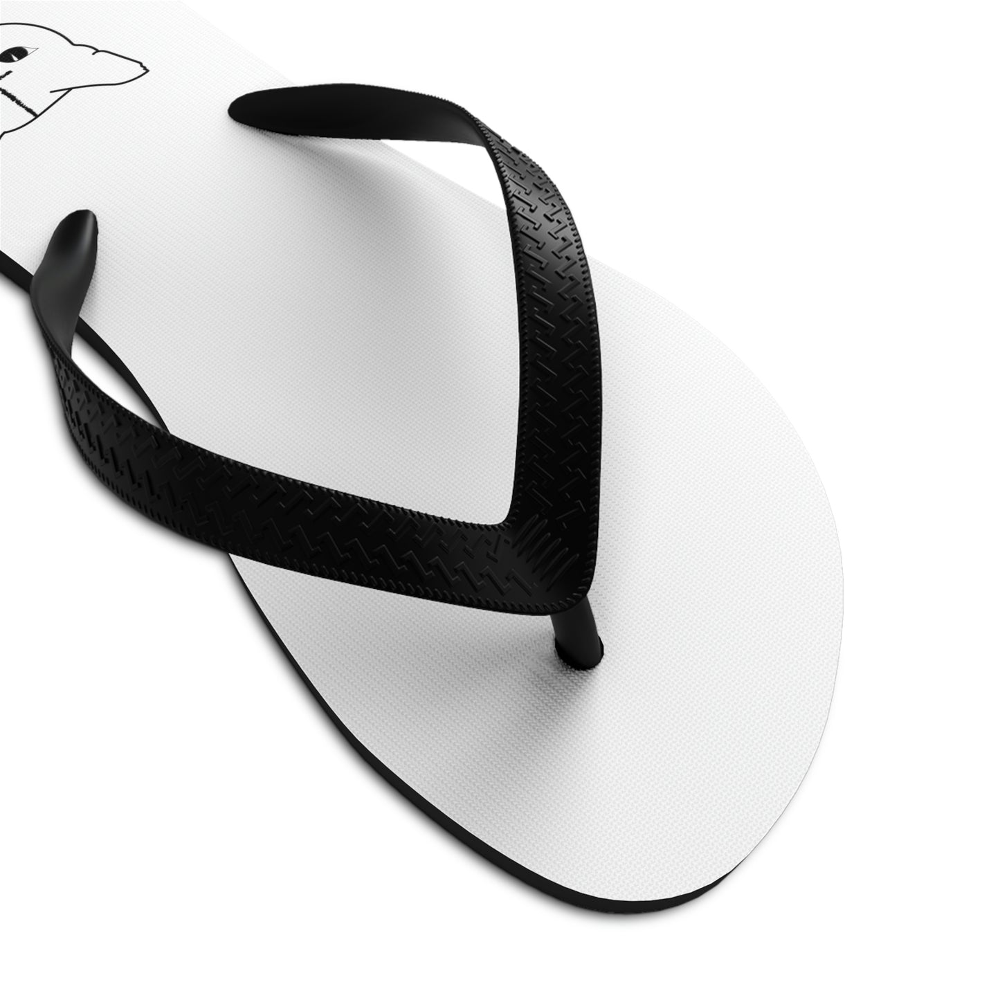 Hell Cat Unisex Flip-Flops