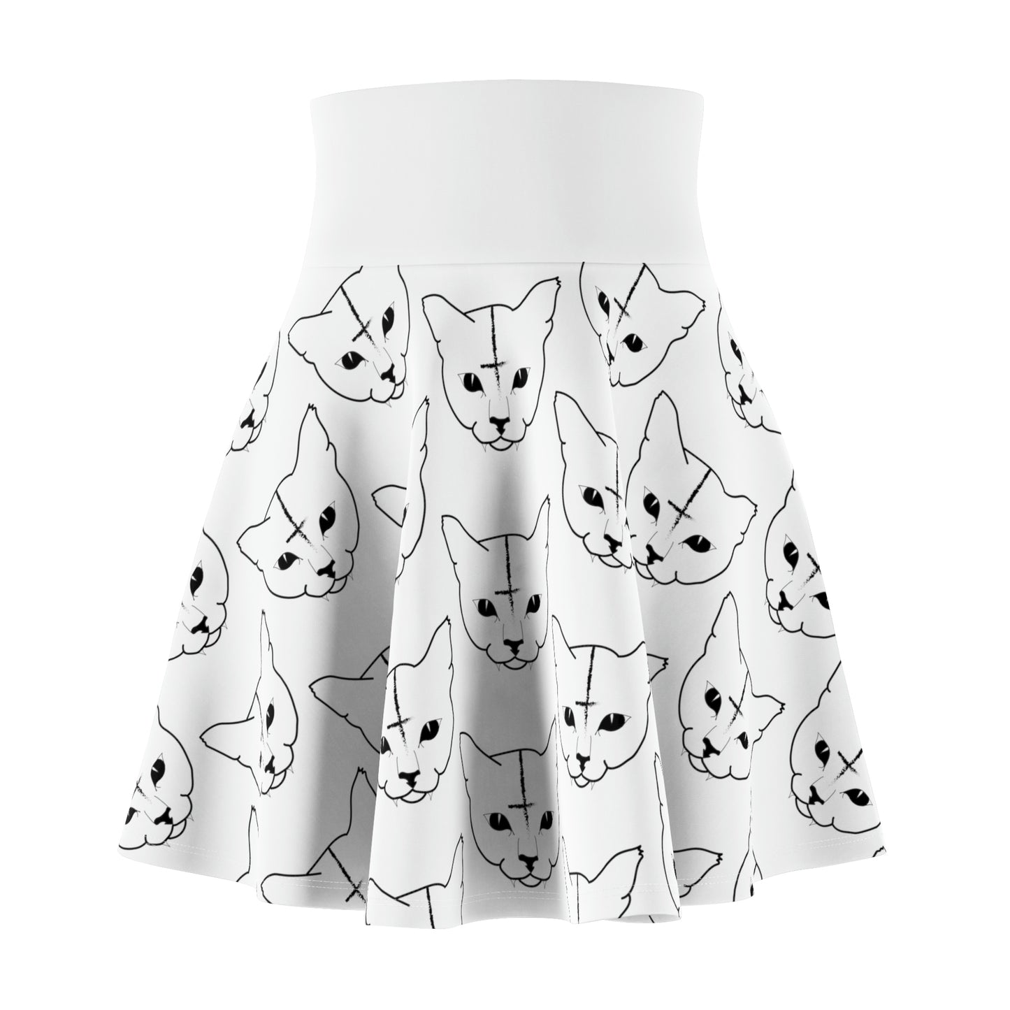 Hell O'Kitty Flowy Skirt