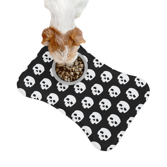 Skull Pet Feeding Mats
