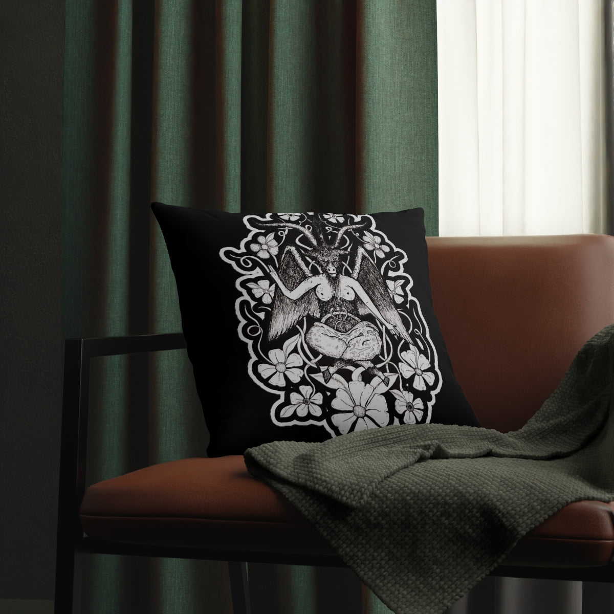 Baphomet- Throw Pillows