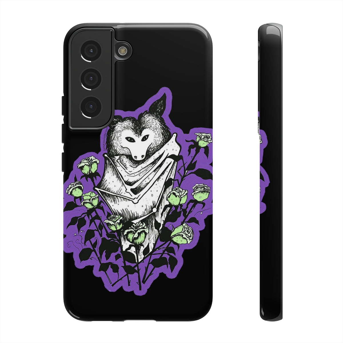 Blue Batty Phone Case