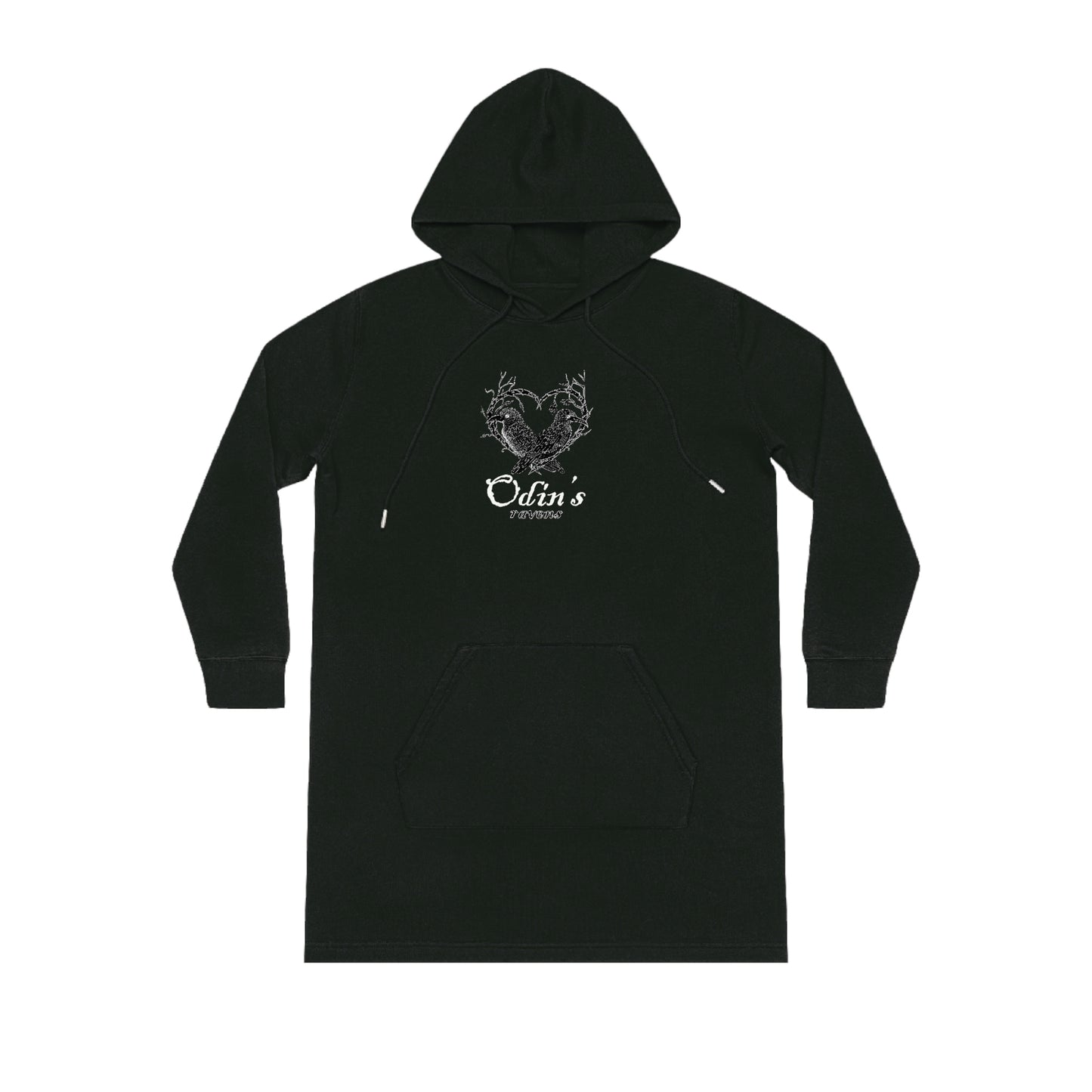 Odin's Ravens Extra long Dress Style Hoodie