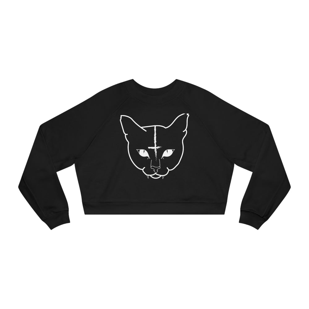 Hell Cat Cropped Fleece