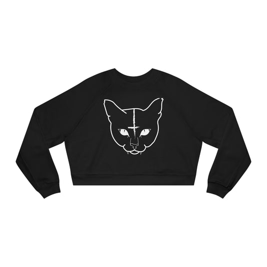 Hell Cat Cropped Fleece