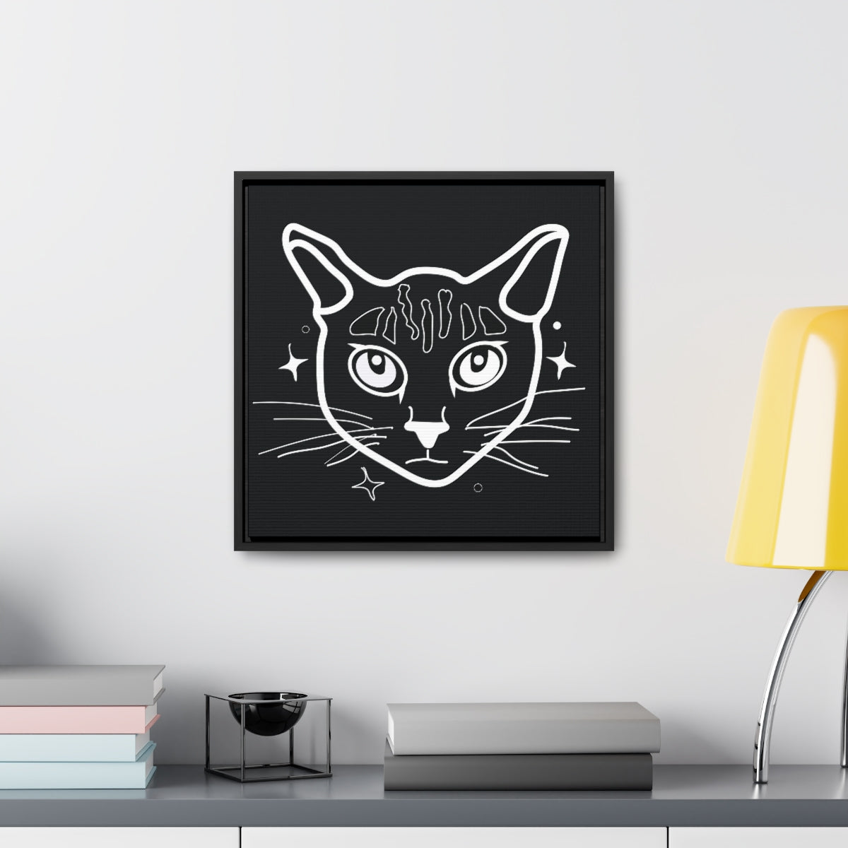 Good Kitty Gallery Canvas Wraps, Square Frame