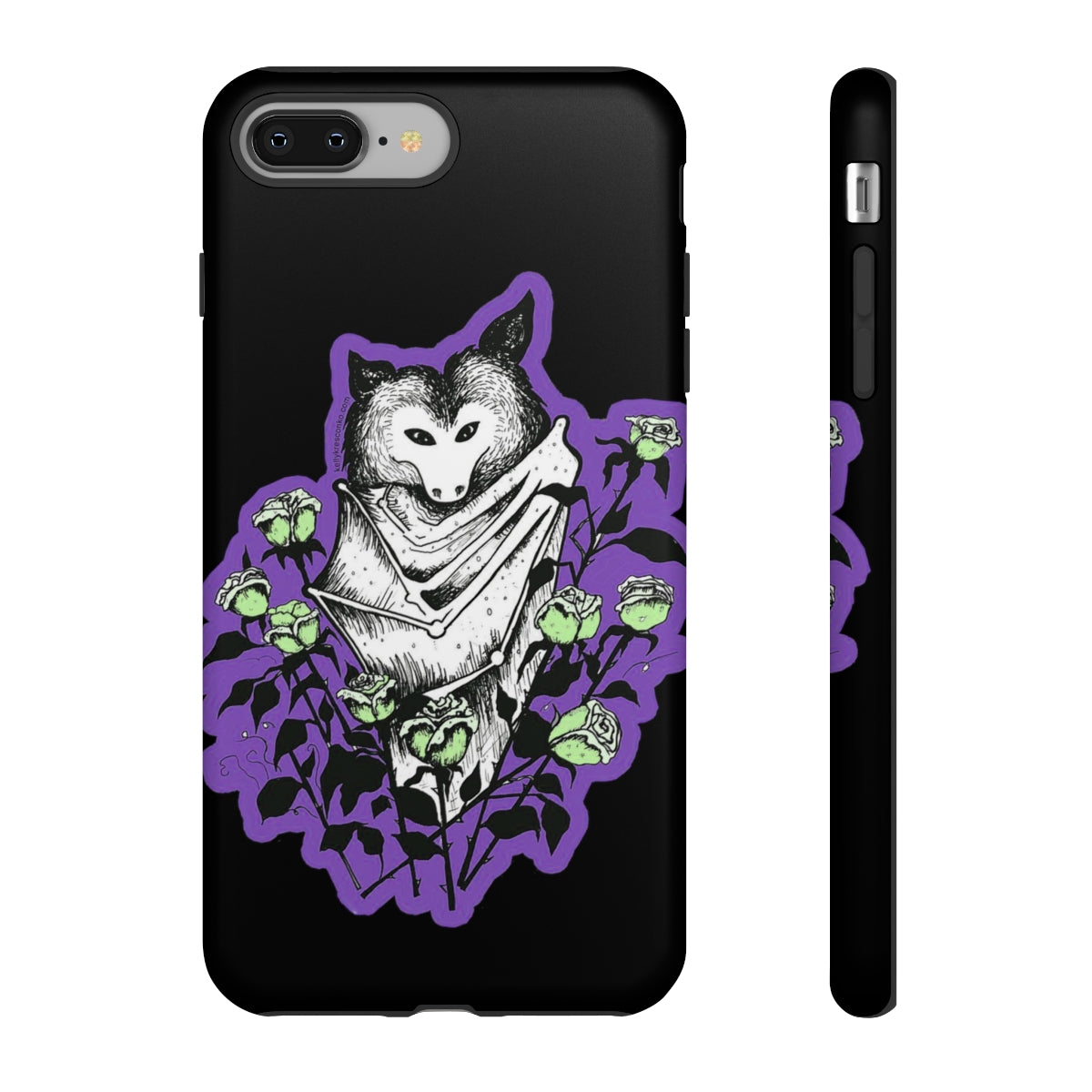 Blue Batty Phone Case