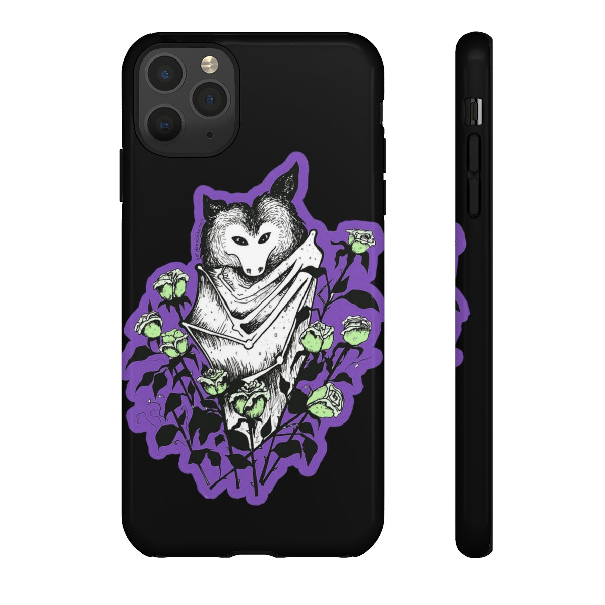 Blue Batty Phone Case