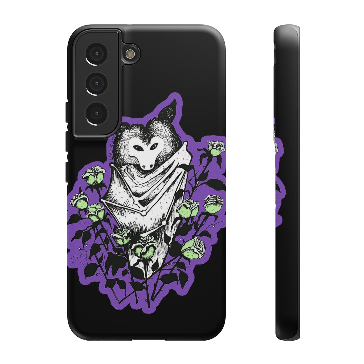 Blue Batty Phone Case