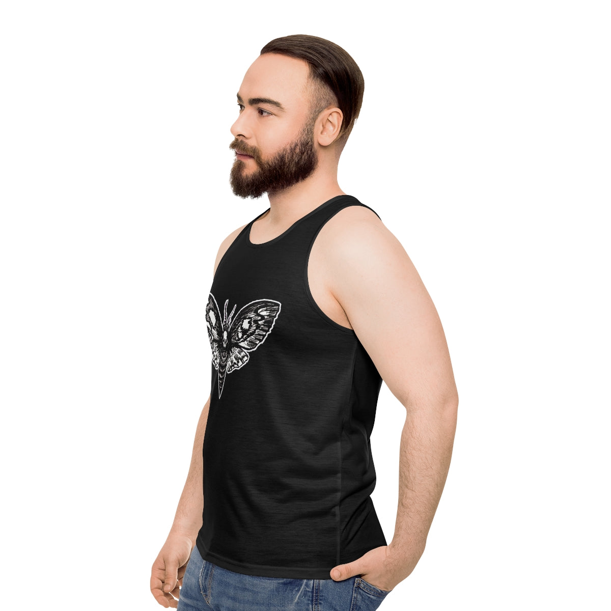 "DeathMoth" by Kelly Kresconko Tank Top PLUS SIZE UNISEX