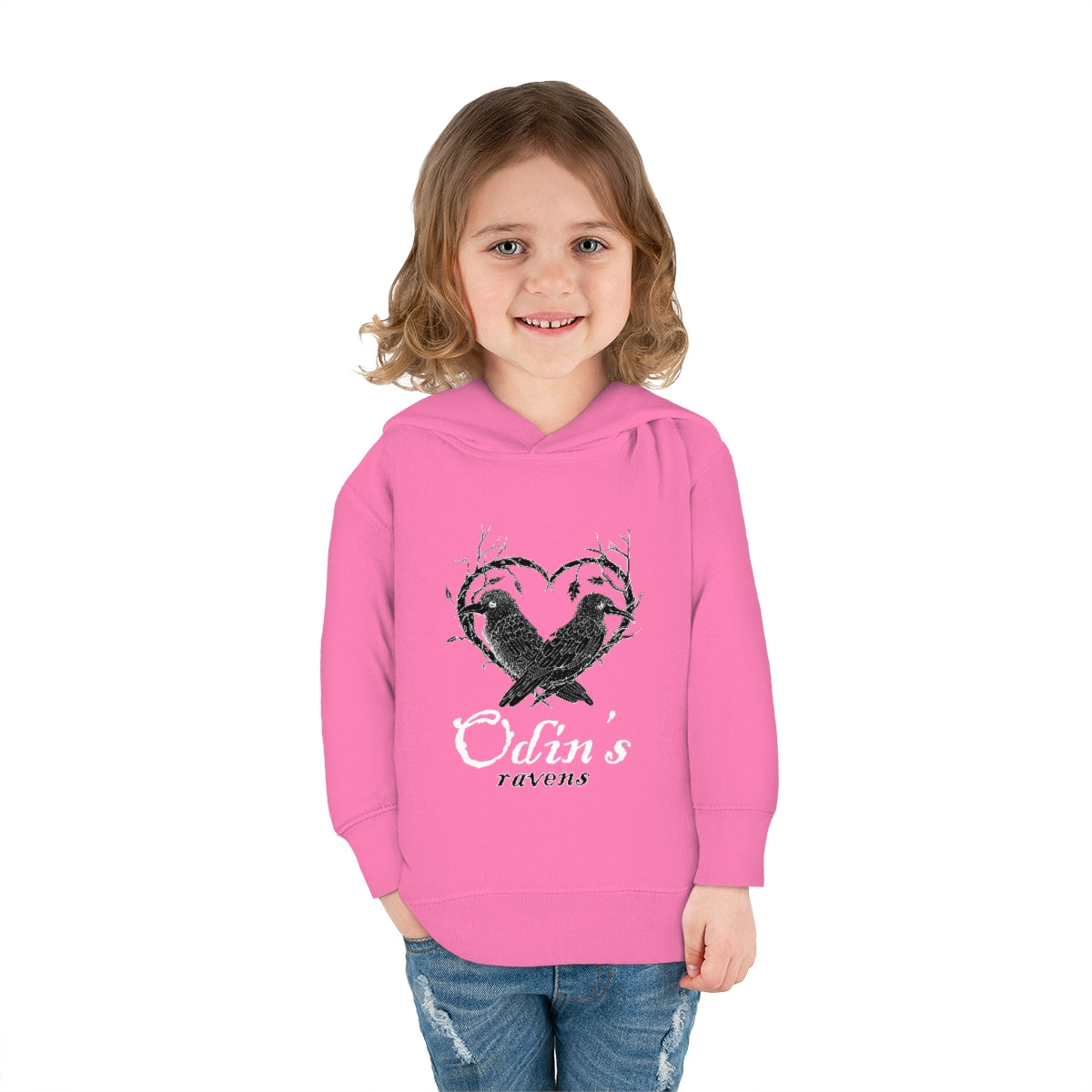 Odin's Ravens Toddler Pullover Fleece Hoodie