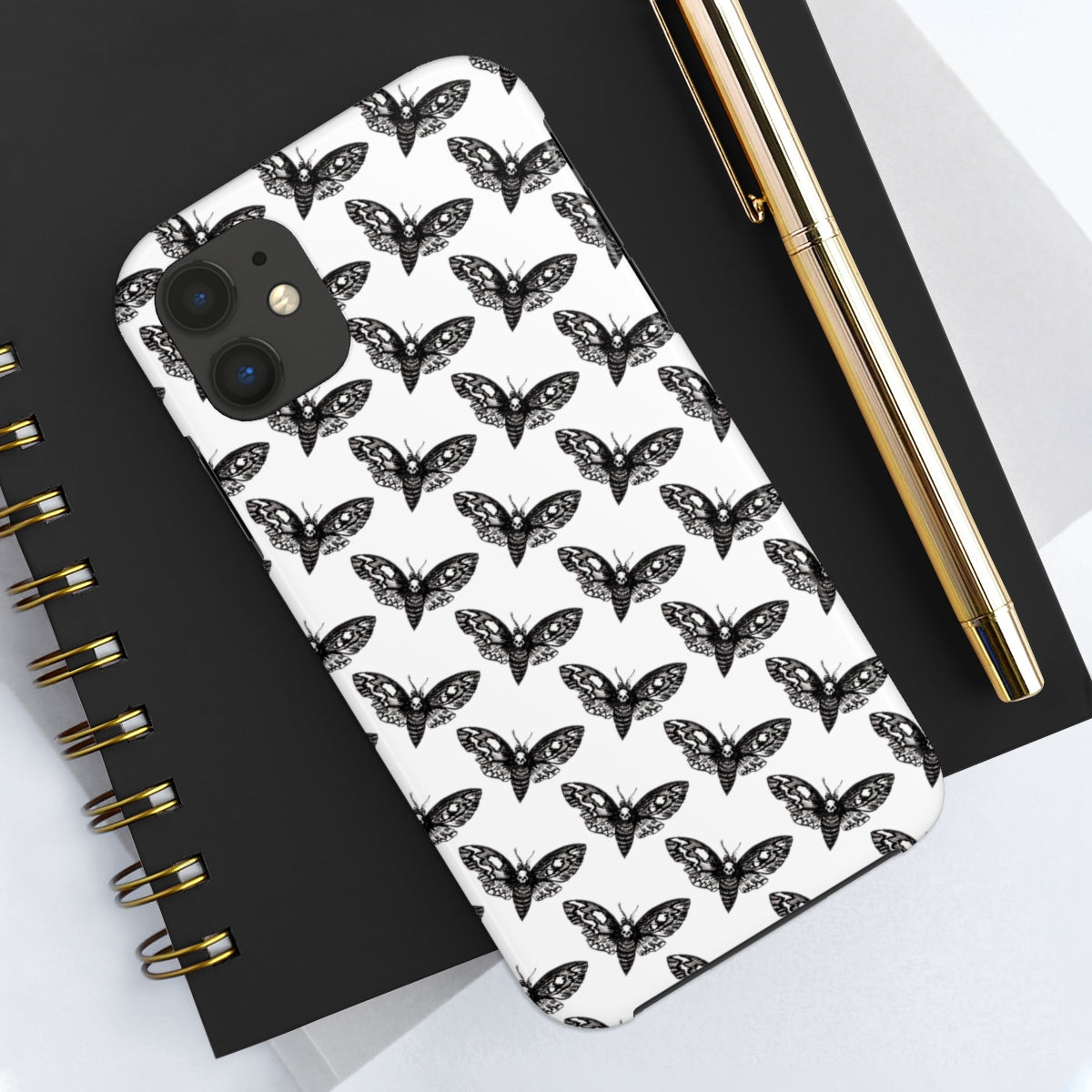 DeathMoth by Kelly Kresconko Phone Case