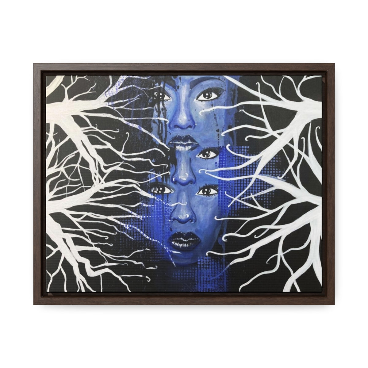 "Untitled" Painting by Kelly Kresconko PRINT on Gallery Canvas Wraps, Horizontal Frame