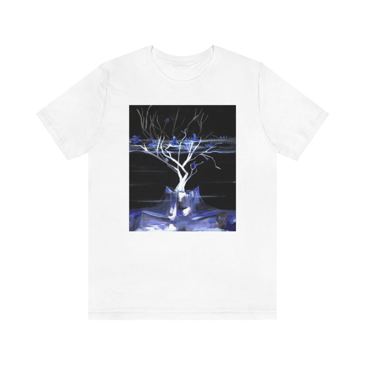 Unisex Jersey Short Sleeve Tee-Painting by Kelly Kresconko