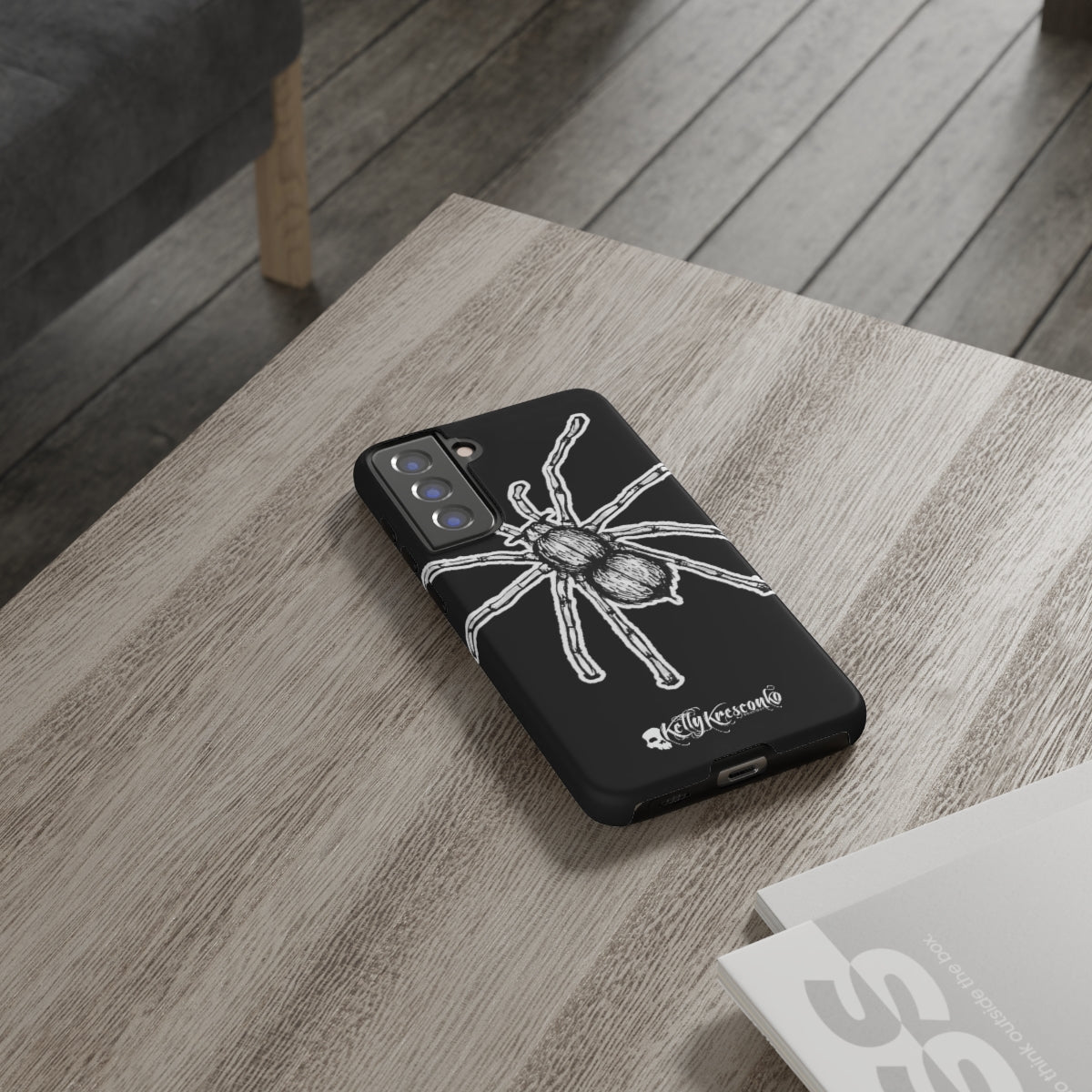 Sketchy Spider Phone Case