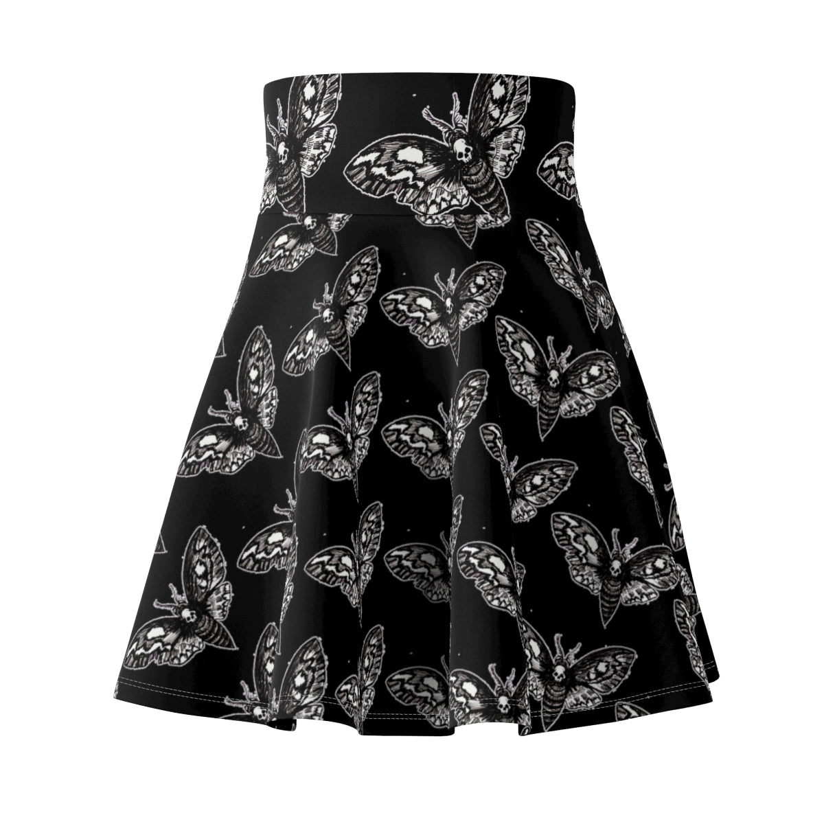 *DeathMoth* By Kelly Kresconko Skater Skirt