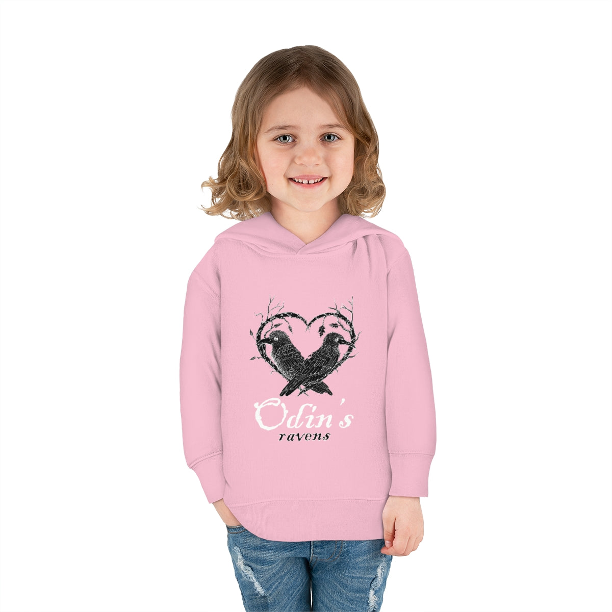 Odin's Ravens Toddler Pullover Fleece Hoodie