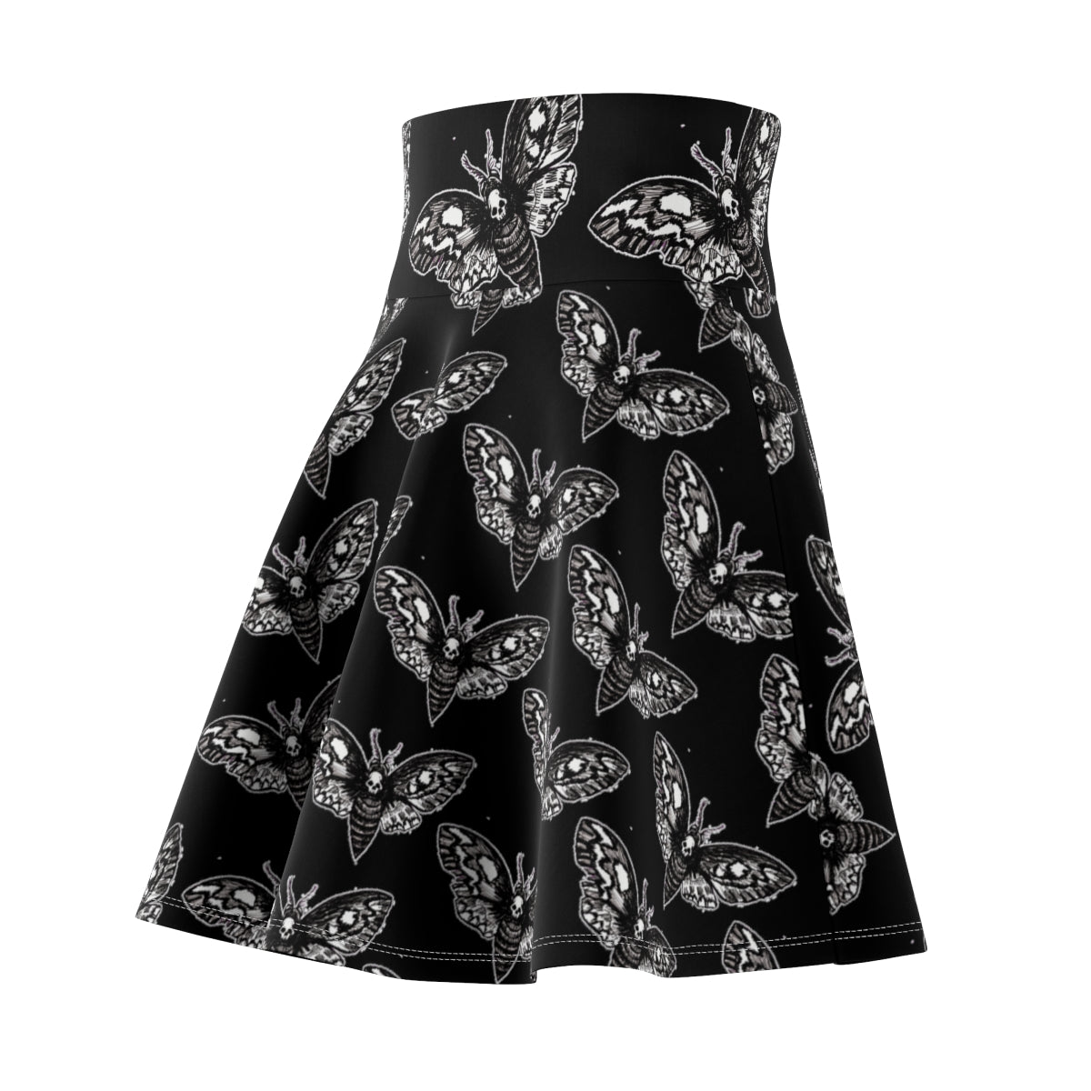 *DeathMoth* By Kelly Kresconko Skater Skirt