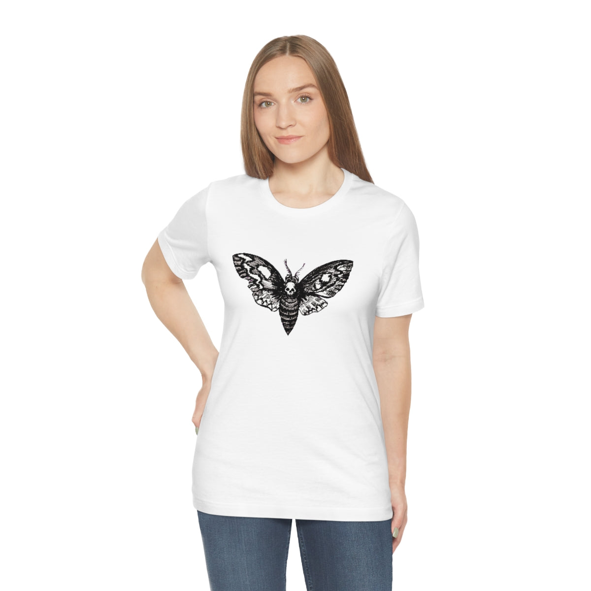*DeathMoth* By Kelly Kresconko Jersey Short Sleeve Tee