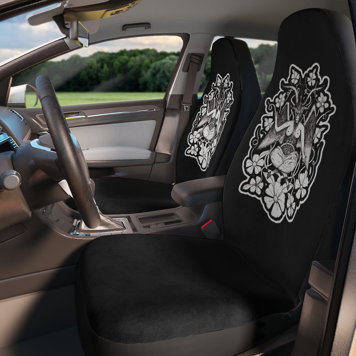 Baphomet Car Seat Covers