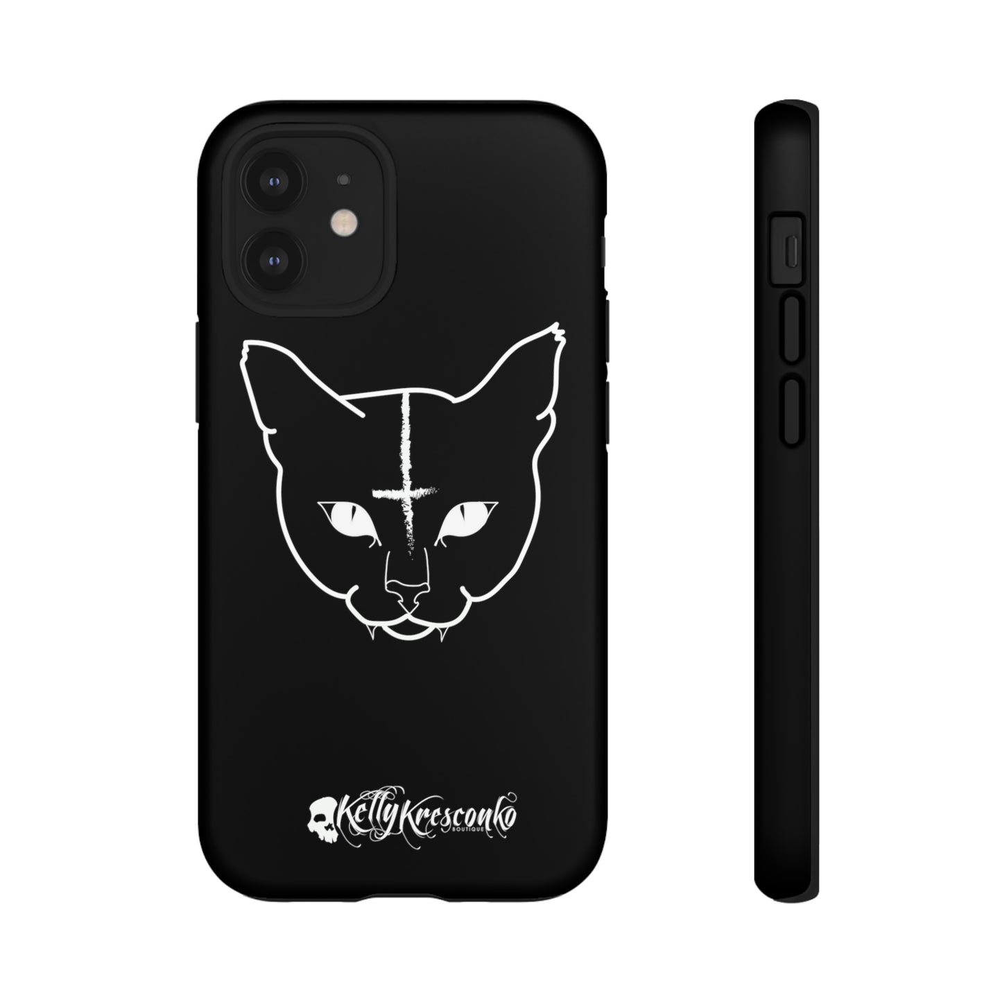 Hell Cat Phone Case (40 different sizes to choose from)