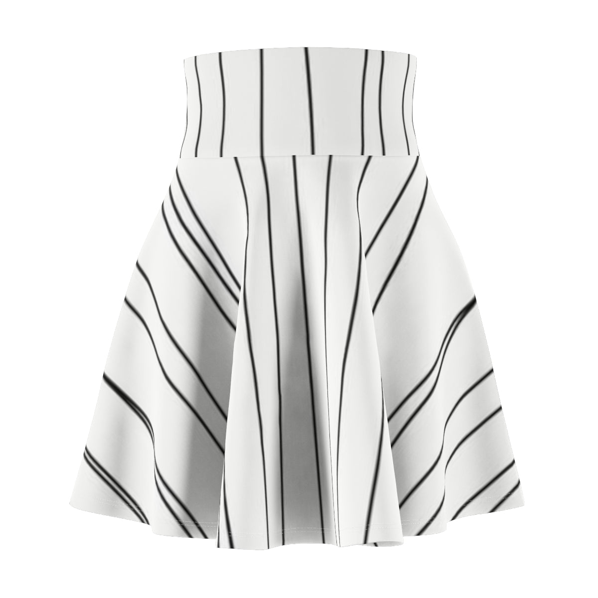 Sketchy Lines Skater Skirt