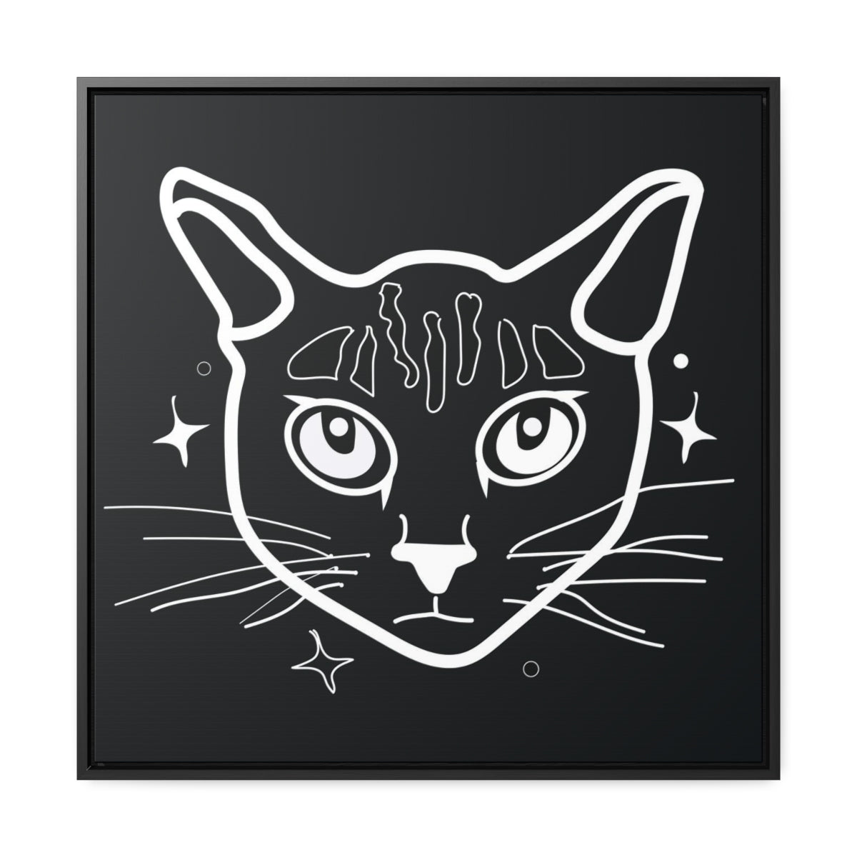 Good Kitty Gallery Canvas Wraps, Square Frame
