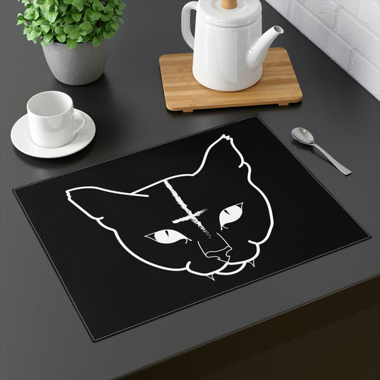 Hell Cat Placemat, 1pc