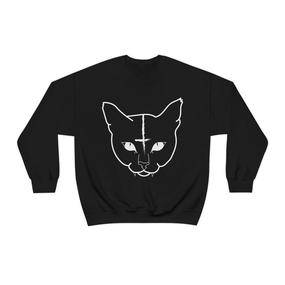 Hell Cat Unisex Heavy Blend™ Crewneck Sweatshirt