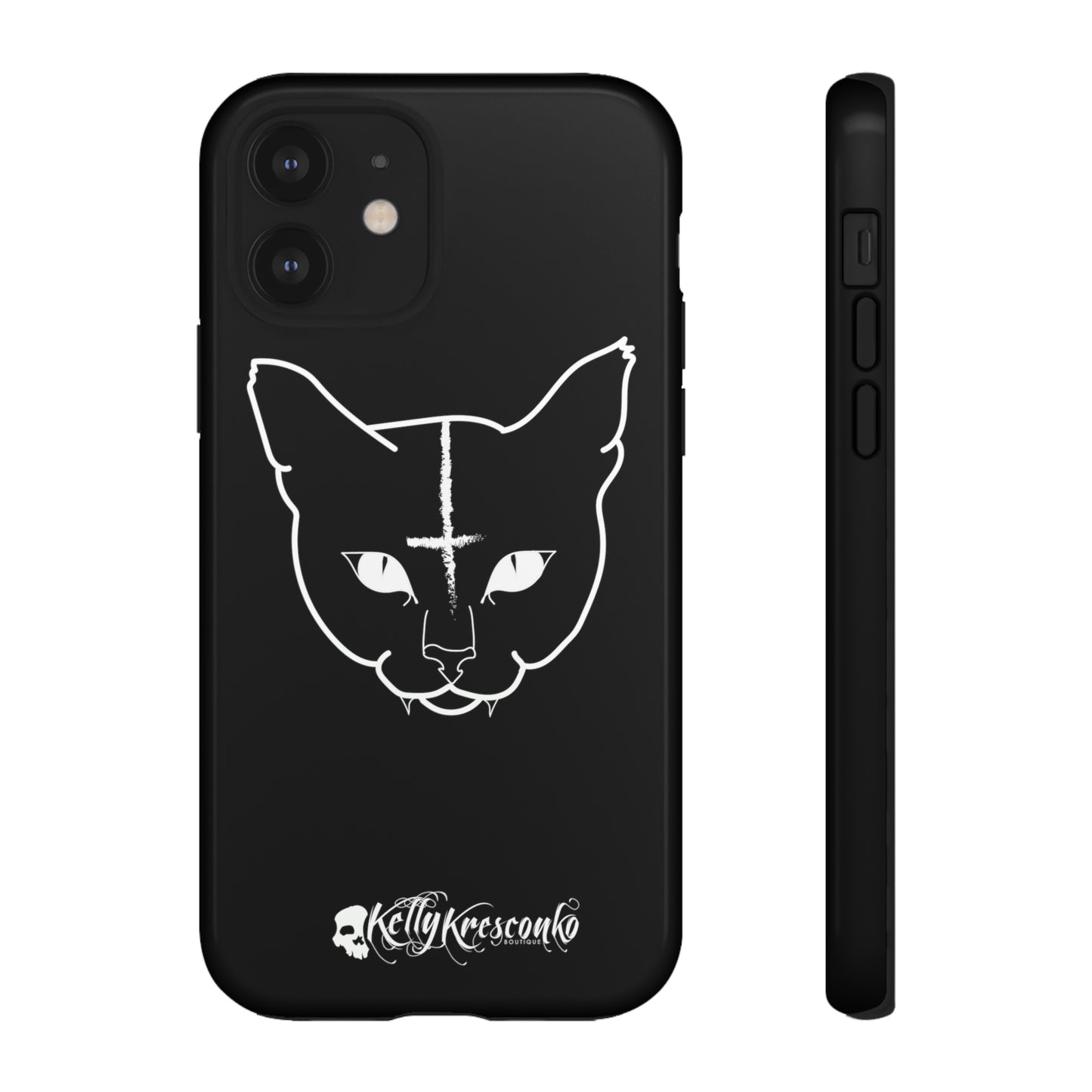 Hell Cat Phone Case (40 different sizes to choose from)