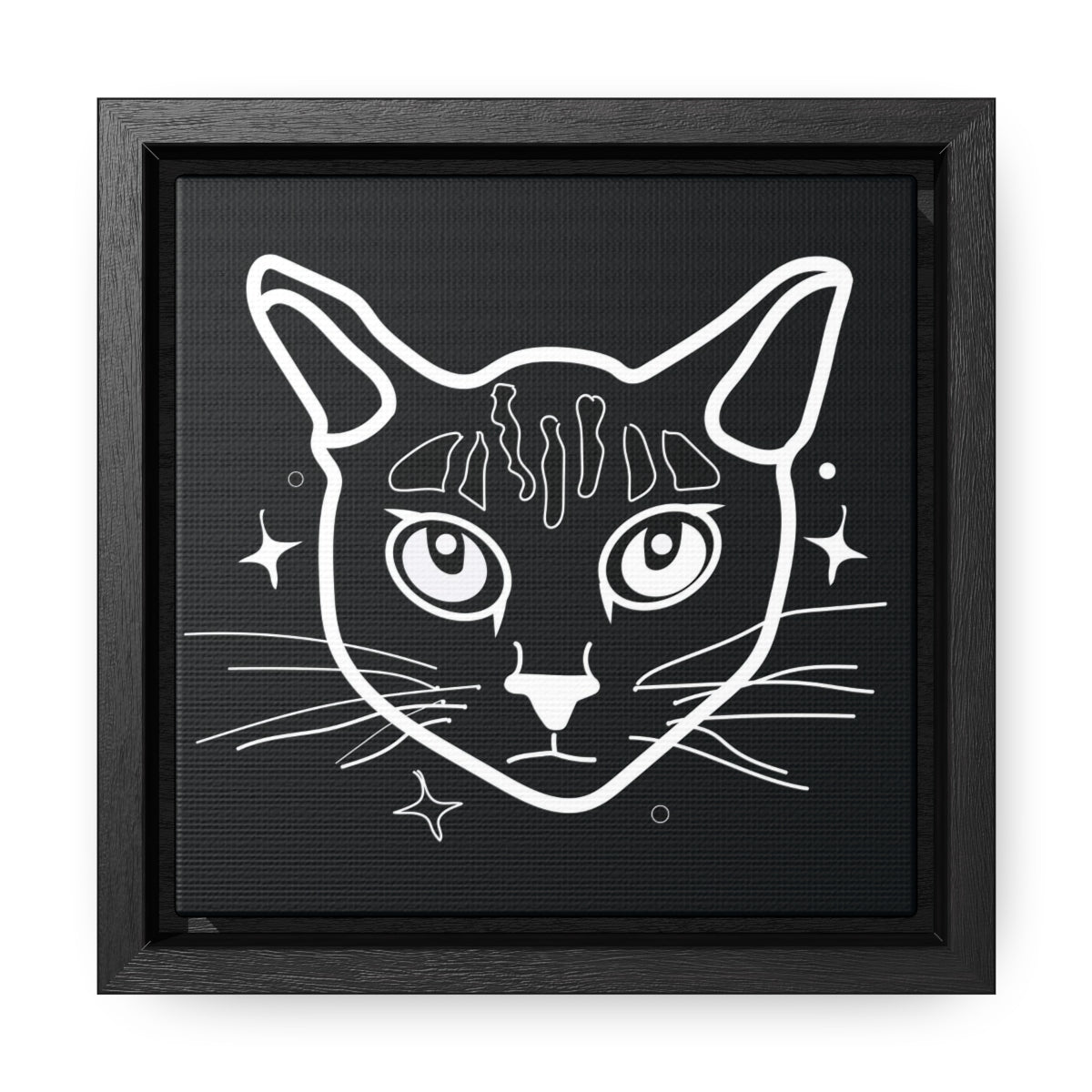 Good Kitty Gallery Canvas Wraps, Square Frame