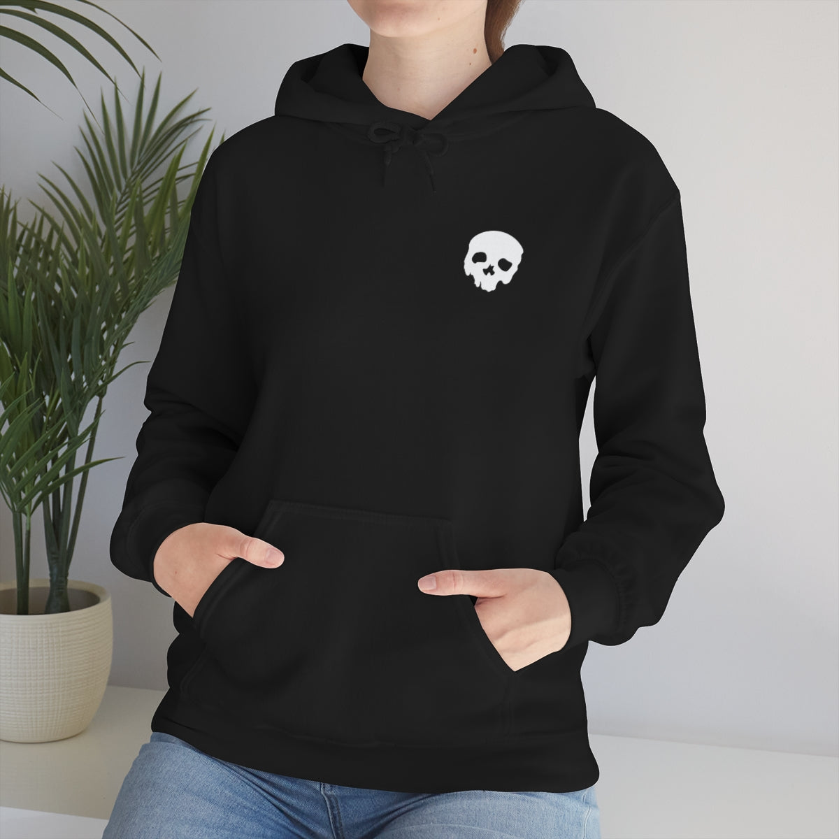 CURVY-Super Soft Skull Hoodie 1x- 5x