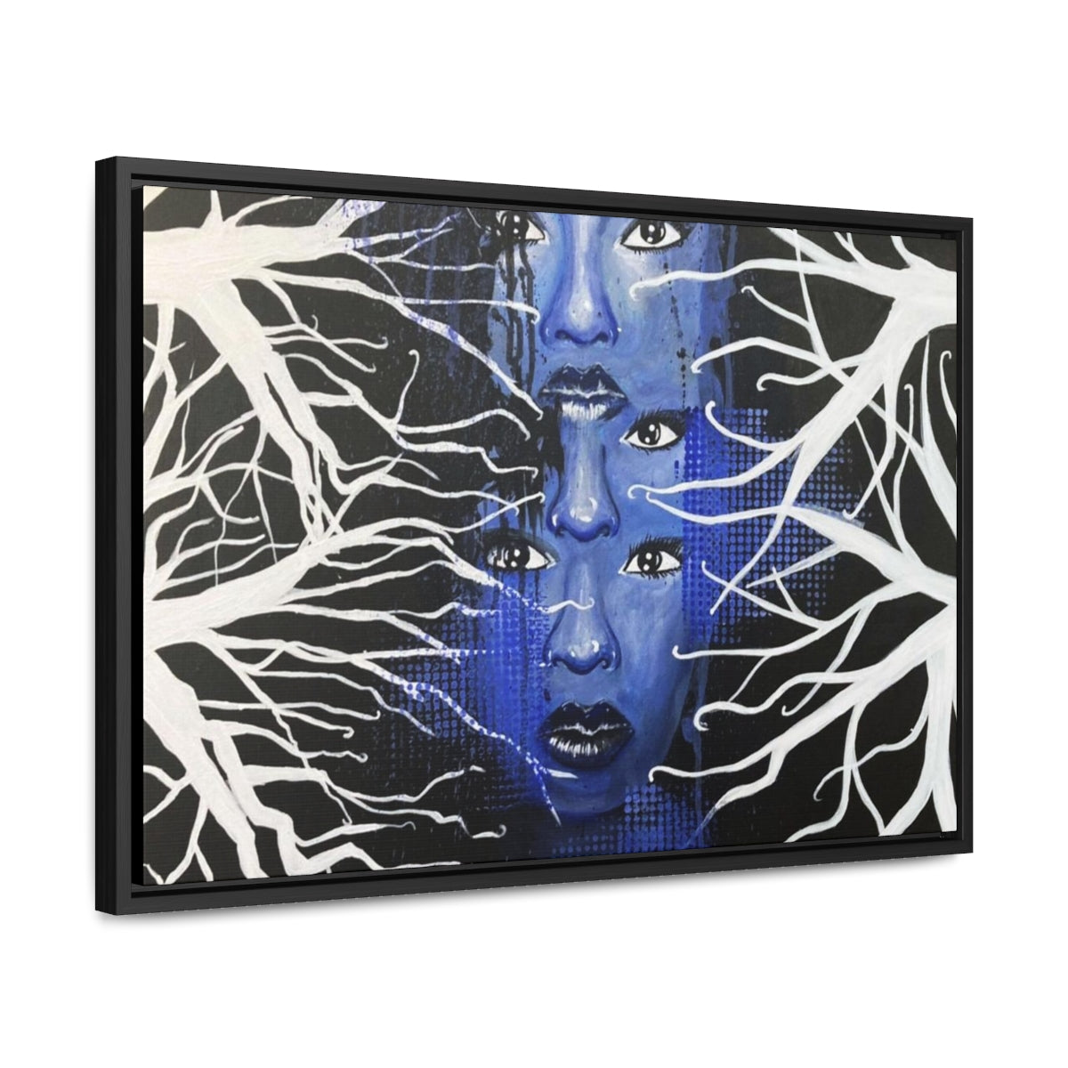 "Untitled" Painting by Kelly Kresconko PRINT on Gallery Canvas Wraps, Horizontal Frame