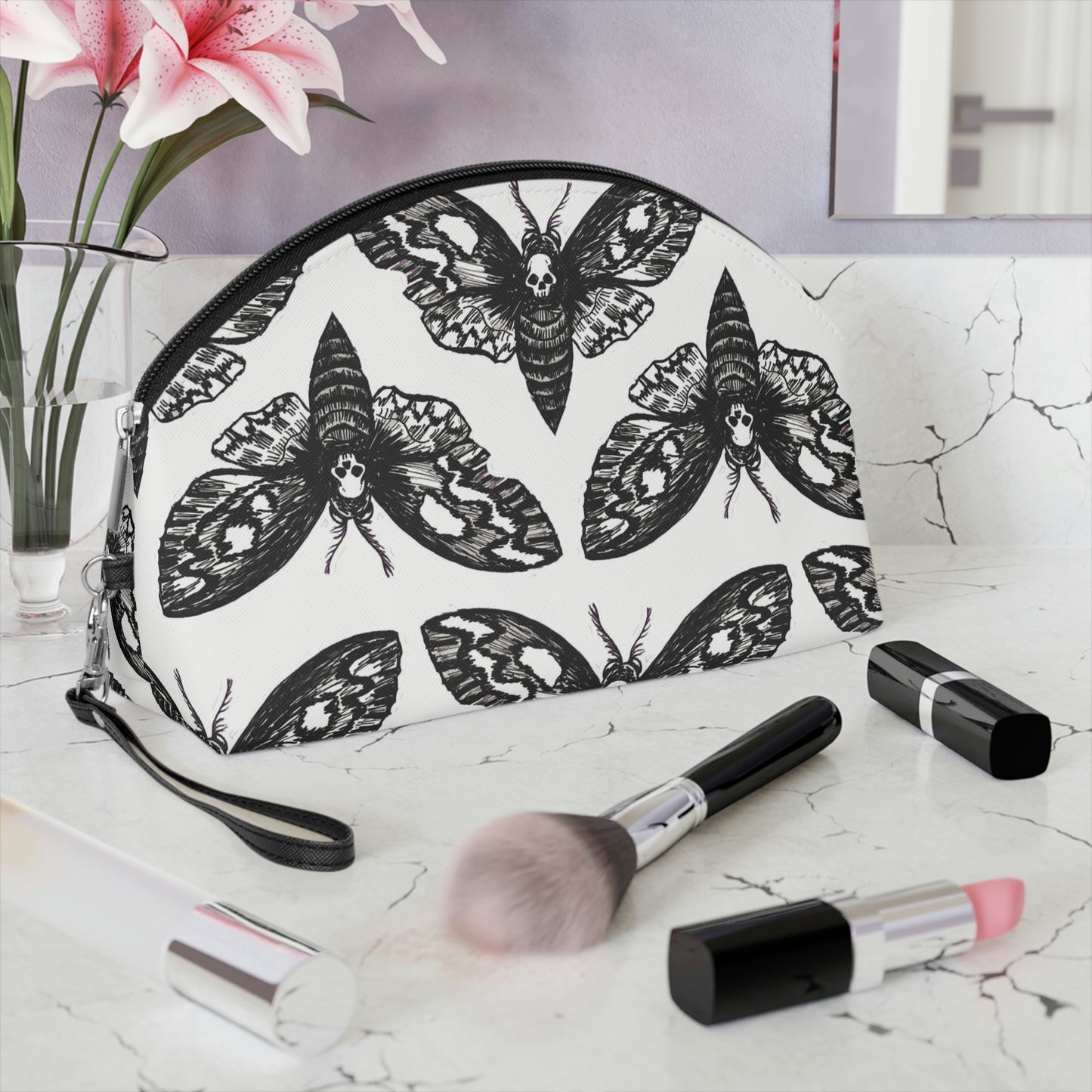 Makeup Bag Kelly Kresconko Death Moth