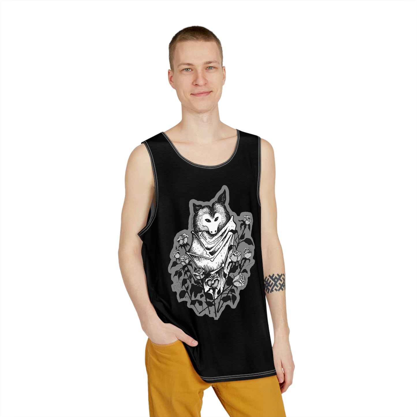 Men's Illustrated Batty Tank