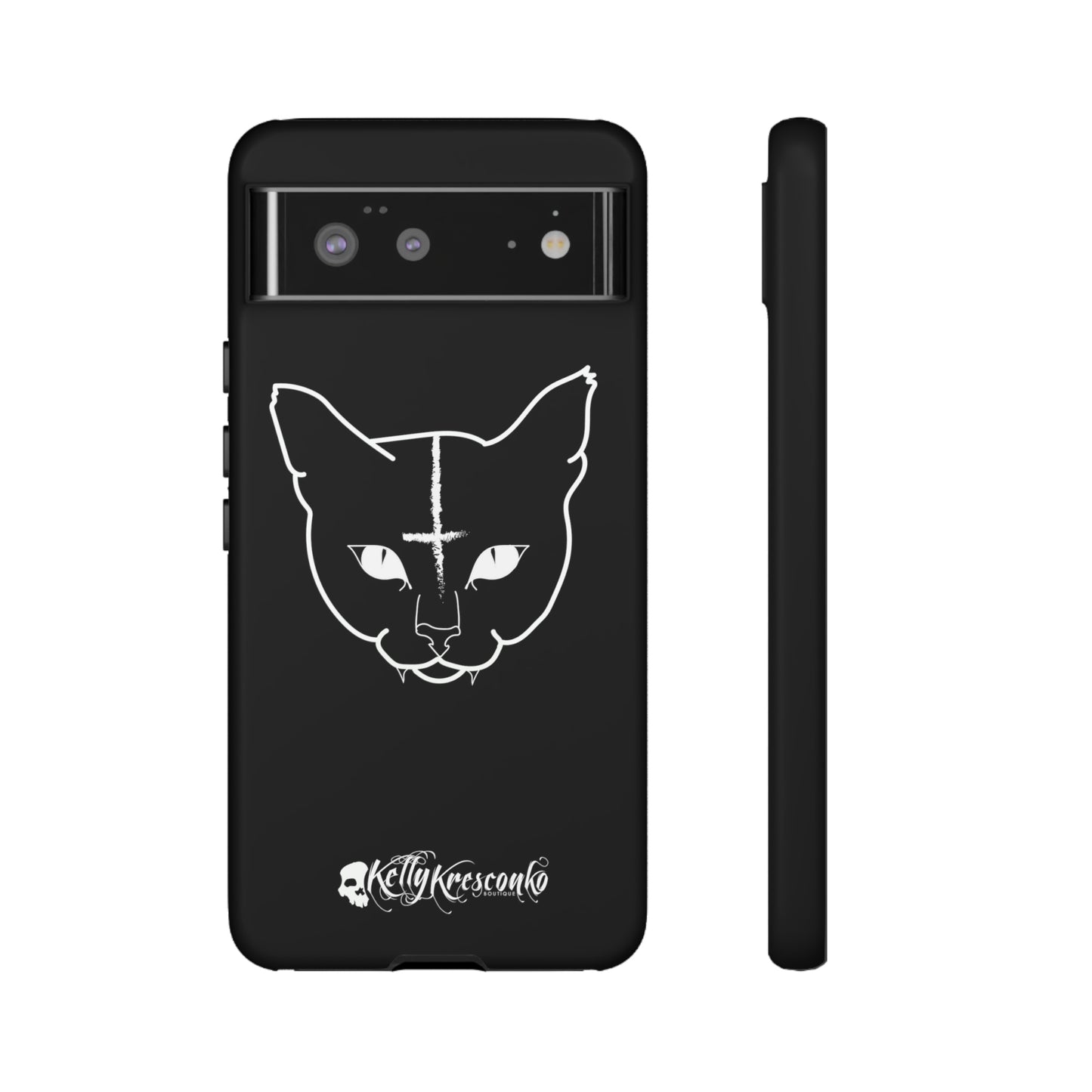 Hell Cat Phone Case (40 different sizes to choose from)