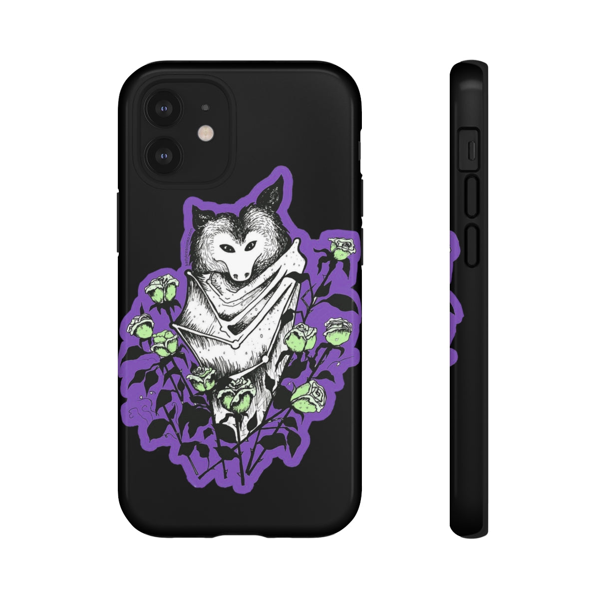 Blue Batty Phone Case