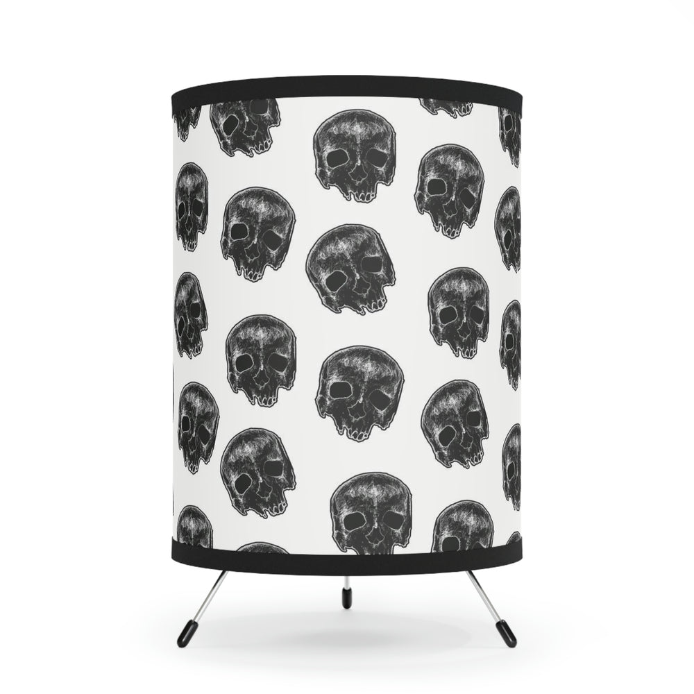 Tripod Lamp with High-Res Printed Shade, US\CA plug