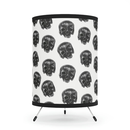 Tripod Lamp with High-Res Printed Shade, US\CA plug