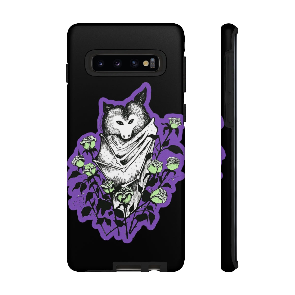 Blue Batty Phone Case