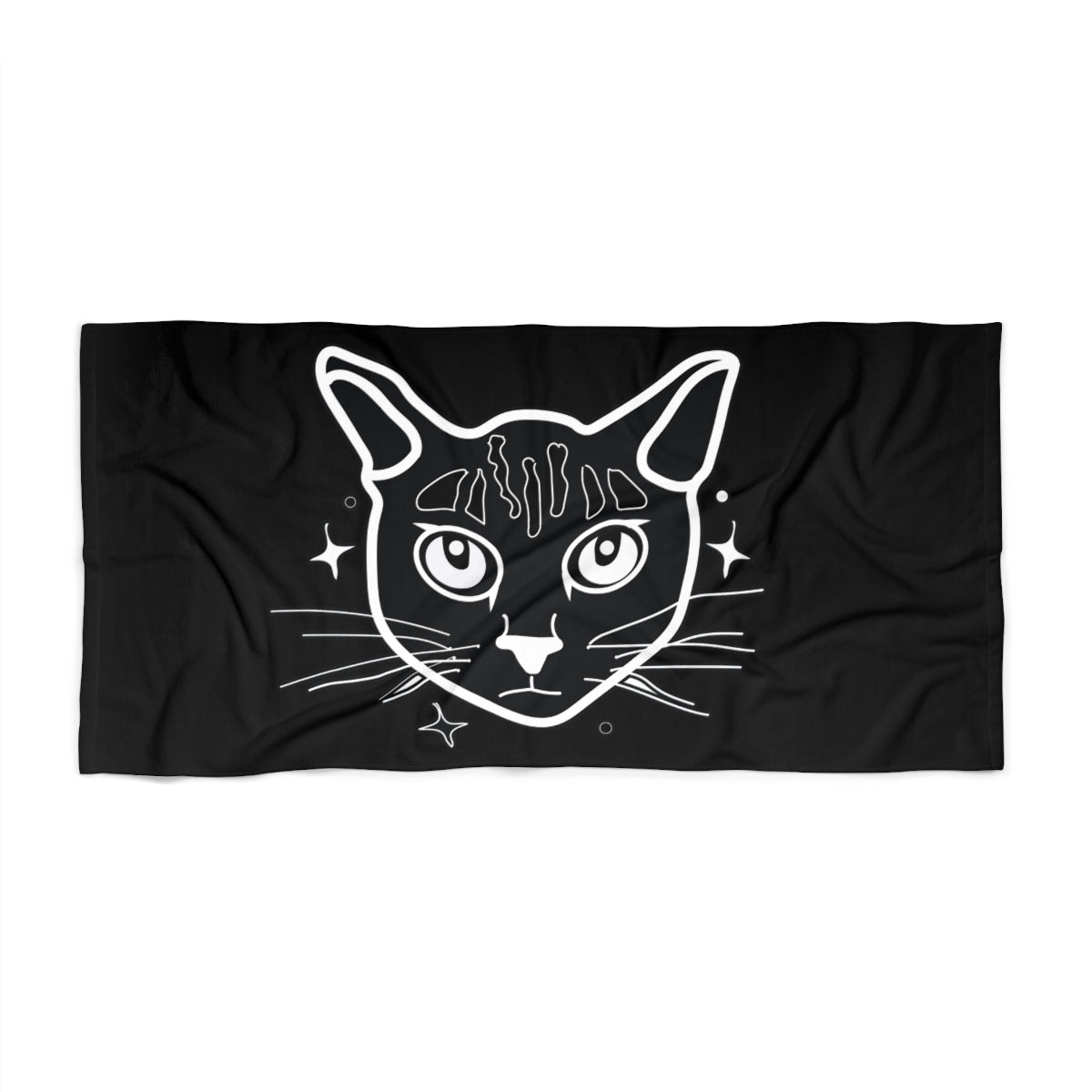 Kitty Beach Towel
