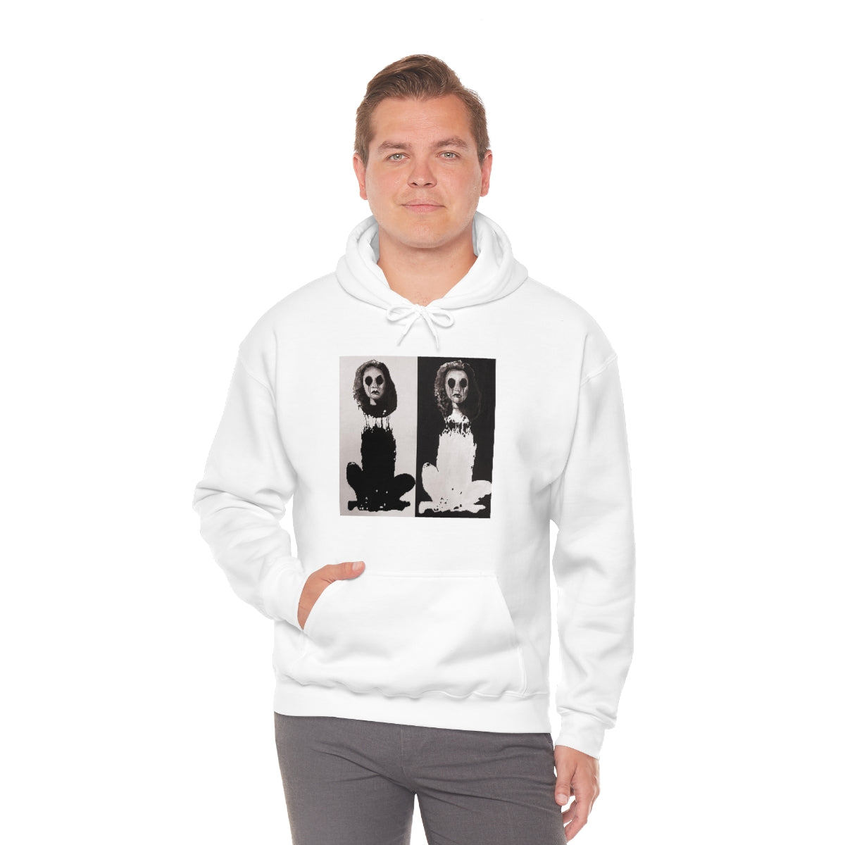 "Melancholy Felines" Unisex Heavy Blend™ Hooded Sweatshirt
