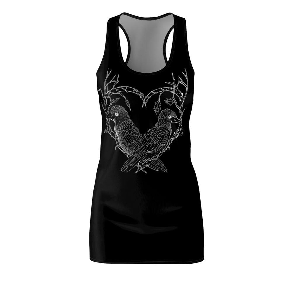 Odin's Ravens Black Racerback Dress