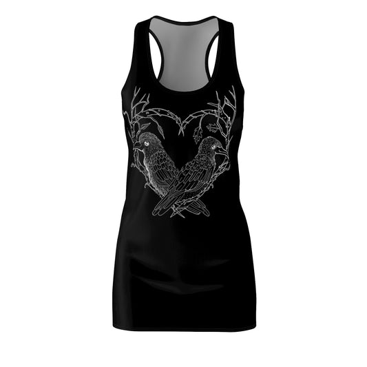 Odin's Ravens Black Racerback Dress