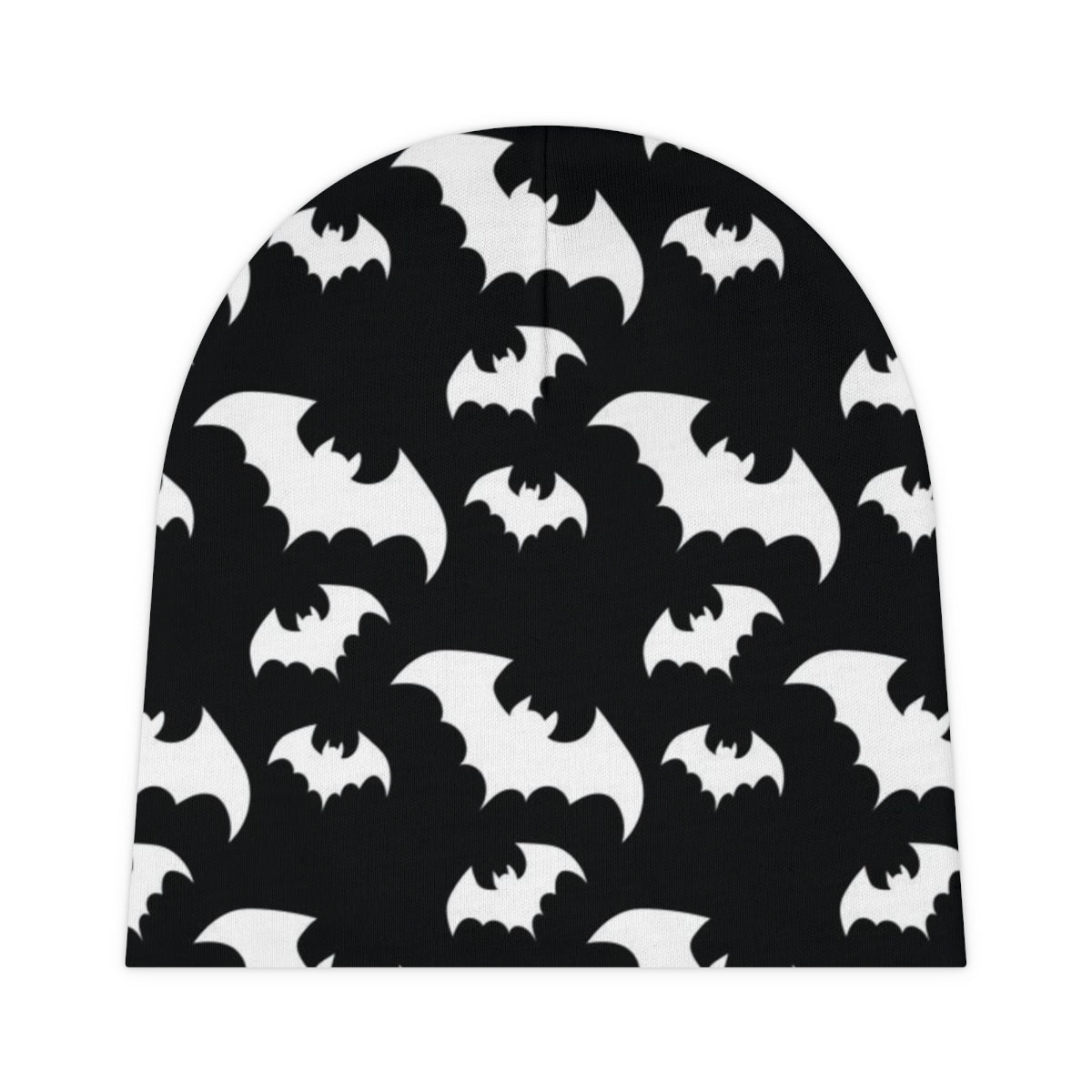 Bat Print Baby Beanie