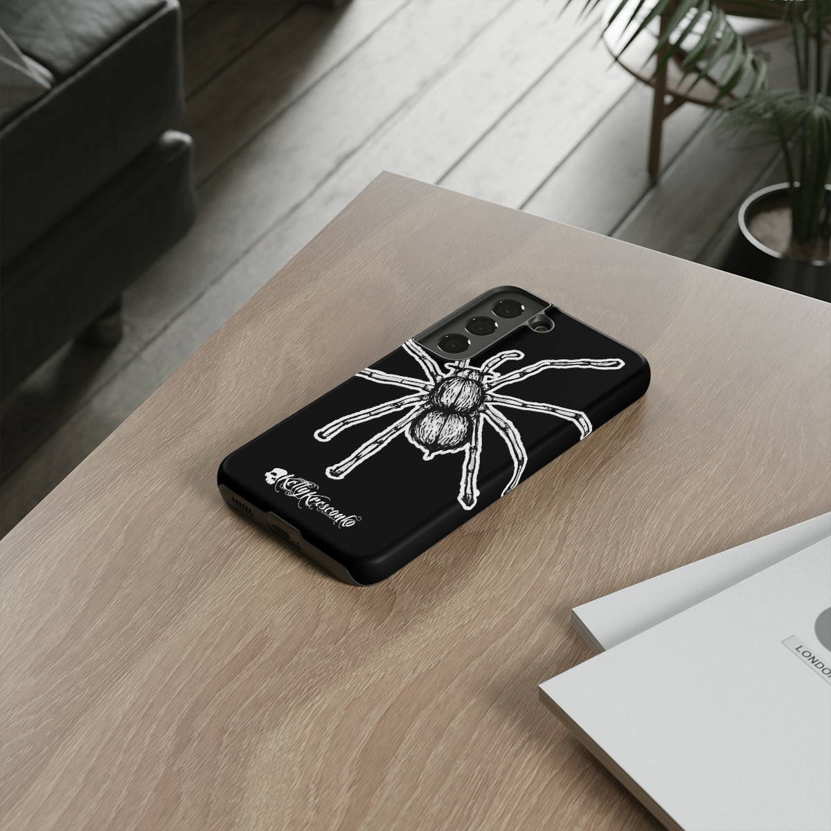 Sketchy Spider Phone Case