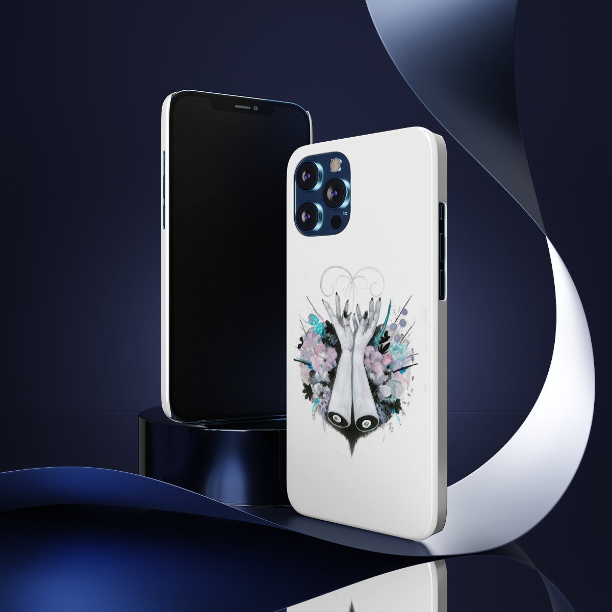 "Discovery by Kelly Kresconko" Slim Phone Cases, Case-Mate