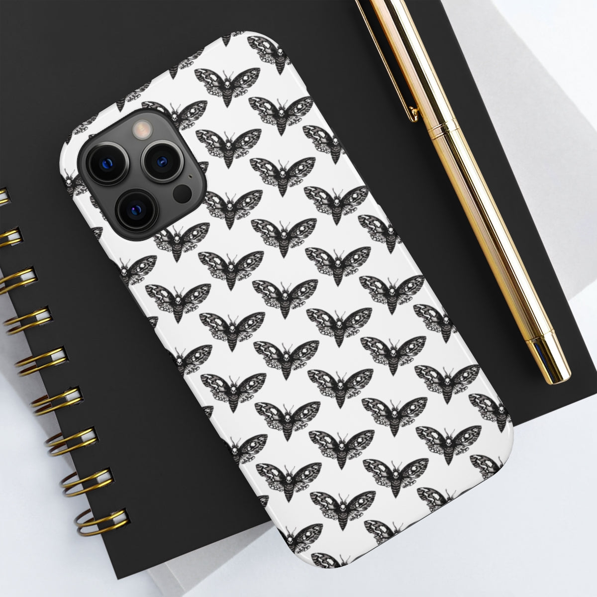 DeathMoth by Kelly Kresconko Phone Case