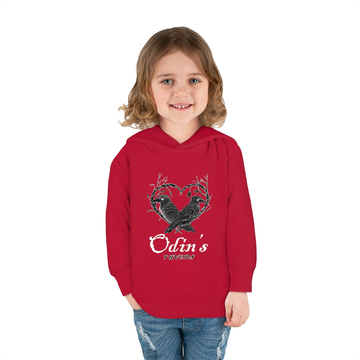 Odin's Ravens Toddler Pullover Fleece Hoodie